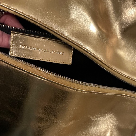 BALENCIAGA METALLICA GOLD HANDBAG - Picture 4 of 9